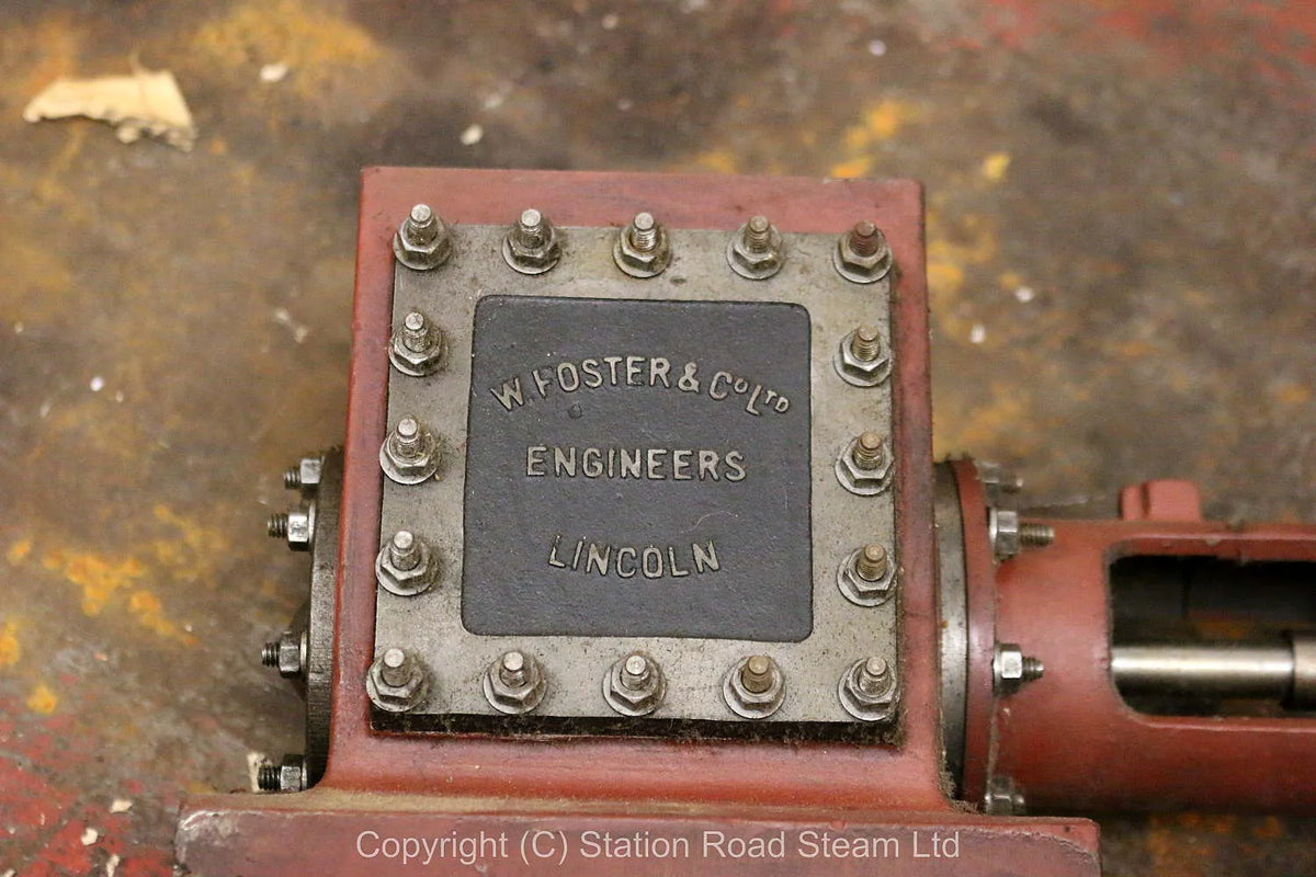 Part-built 4 inch scale Foster traction engine