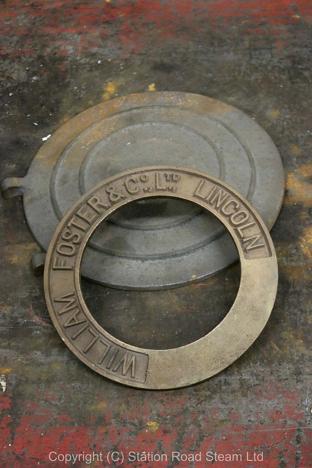 Part-built 4 inch scale Foster traction engine