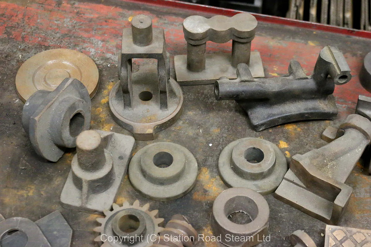 Part-built 4 inch scale Foster traction engine