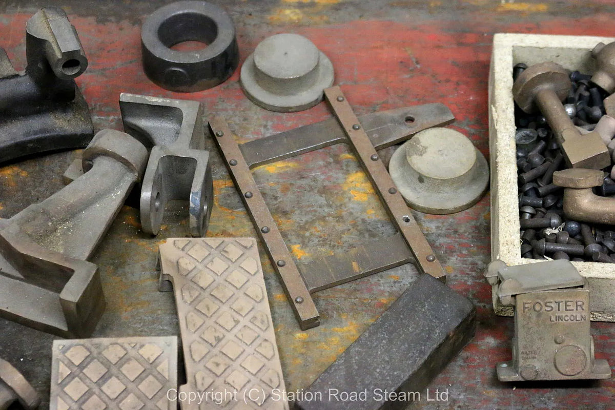 Part-built 4 inch scale Foster traction engine