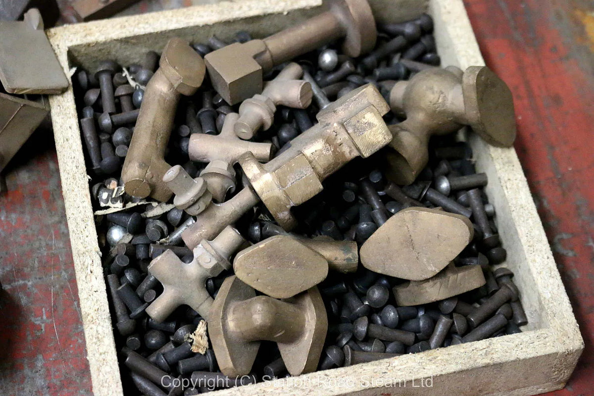 Part-built 4 inch scale Foster traction engine