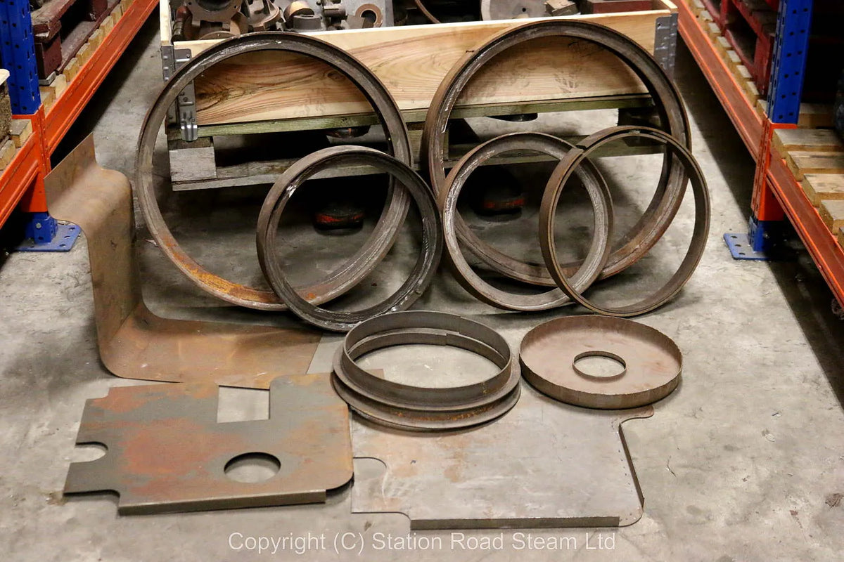 Part-built 4 inch scale Foster traction engine