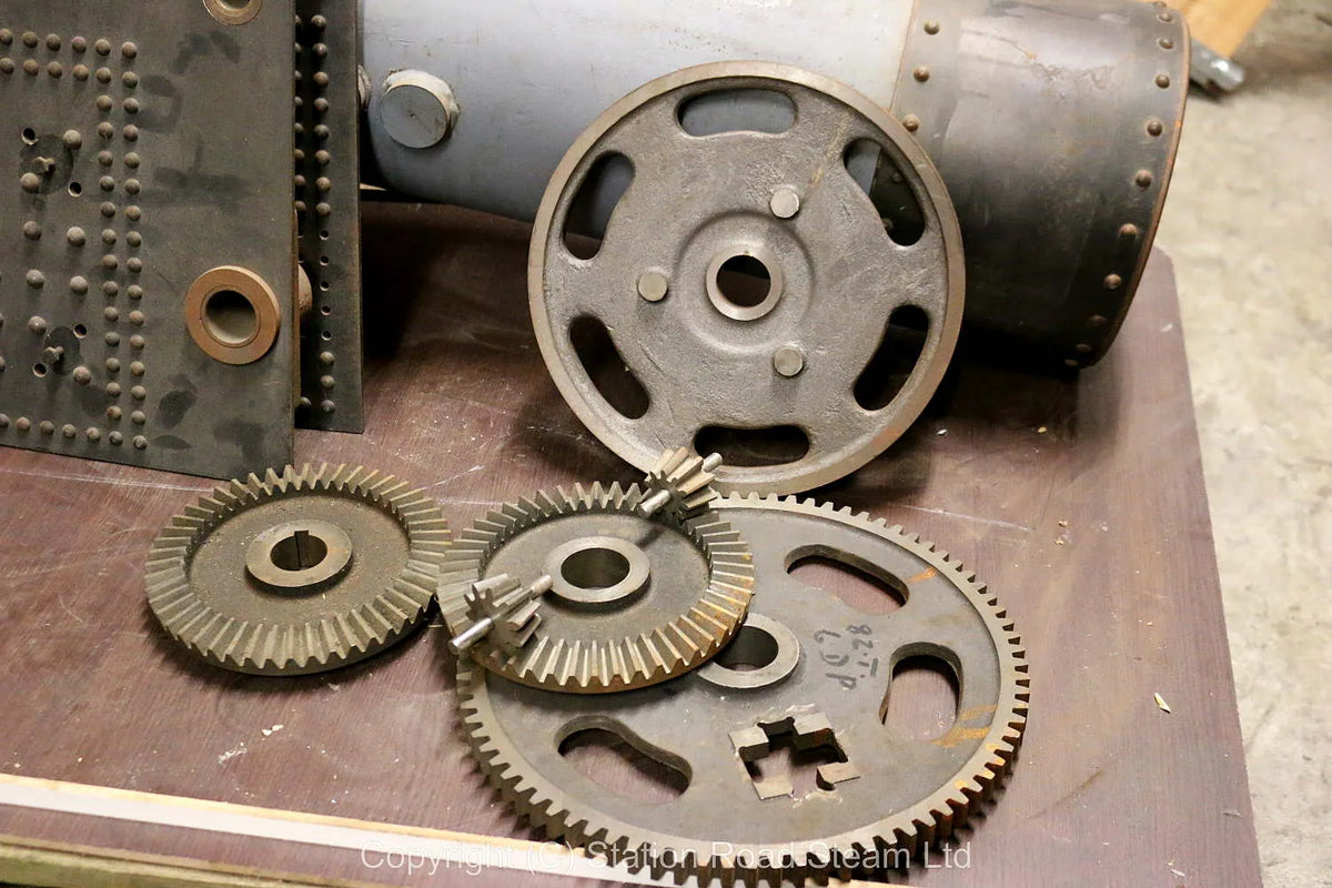 Part-built 4 inch scale Foster traction engine