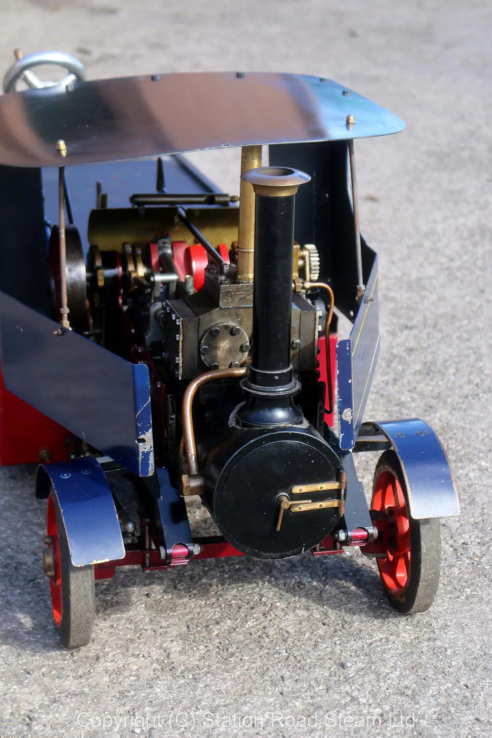 2 inch scale "Pride of Penrhyn" steam wagon
