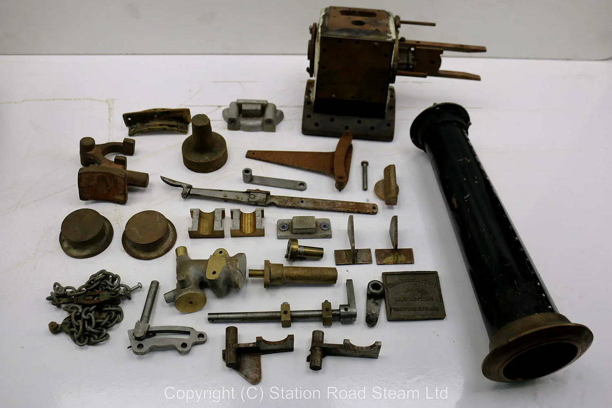 3 inch scale part-built Burrell 6nhp agricultural engine