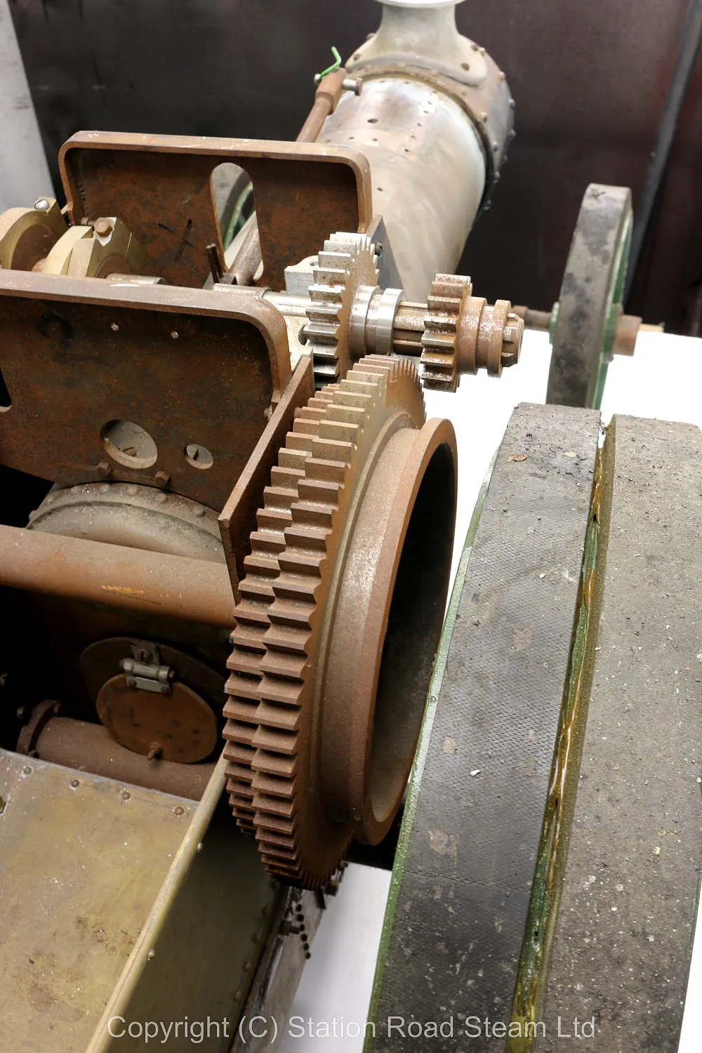 3 inch scale part-built Burrell 6nhp agricultural engine