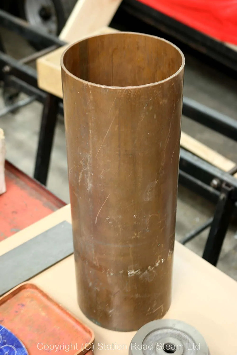 5 inch gauge Hunslet 0-4-0ST frames, cylinder castings, boiler material