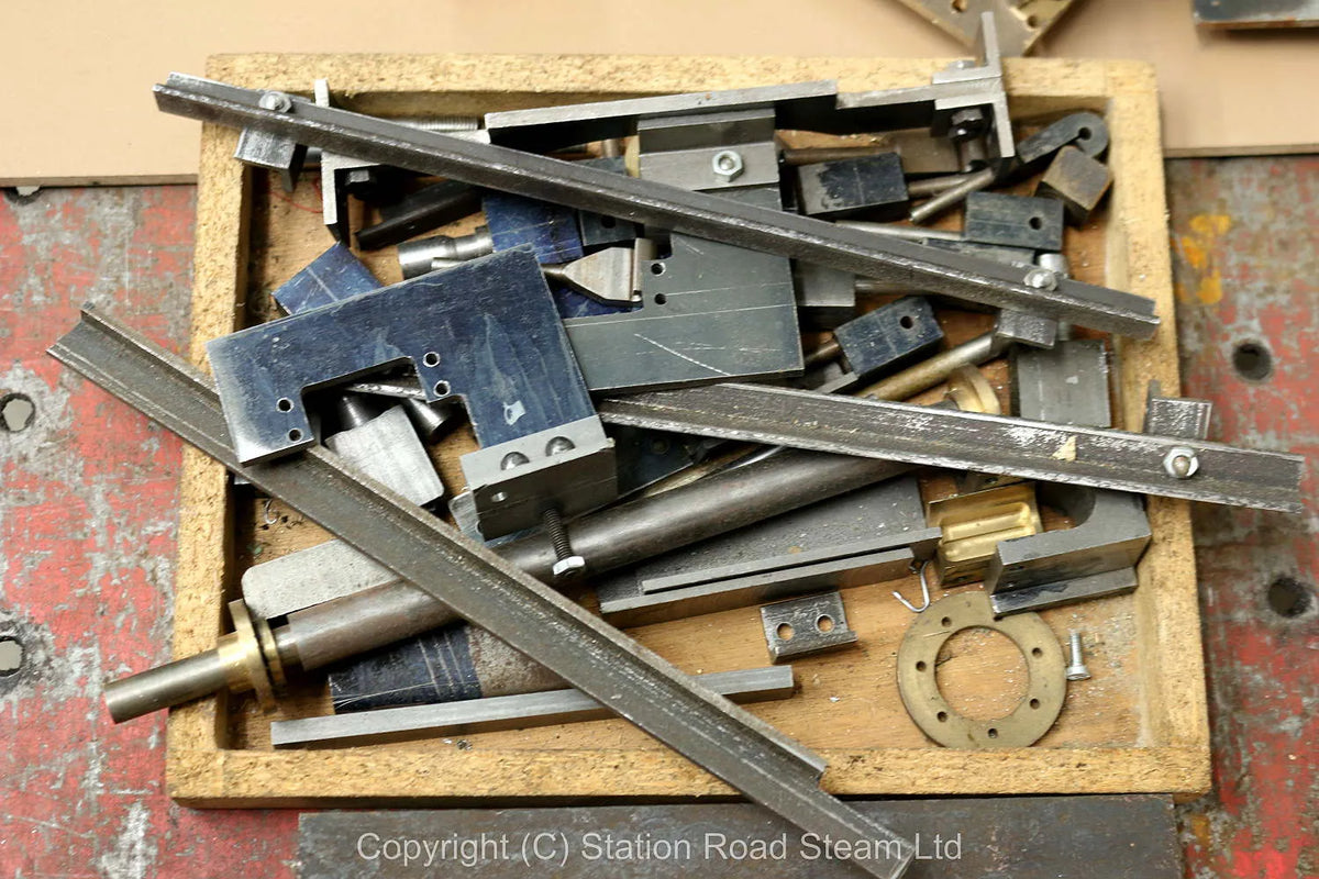 5 inch gauge Hunslet 0-4-0ST frames, cylinder castings, boiler material