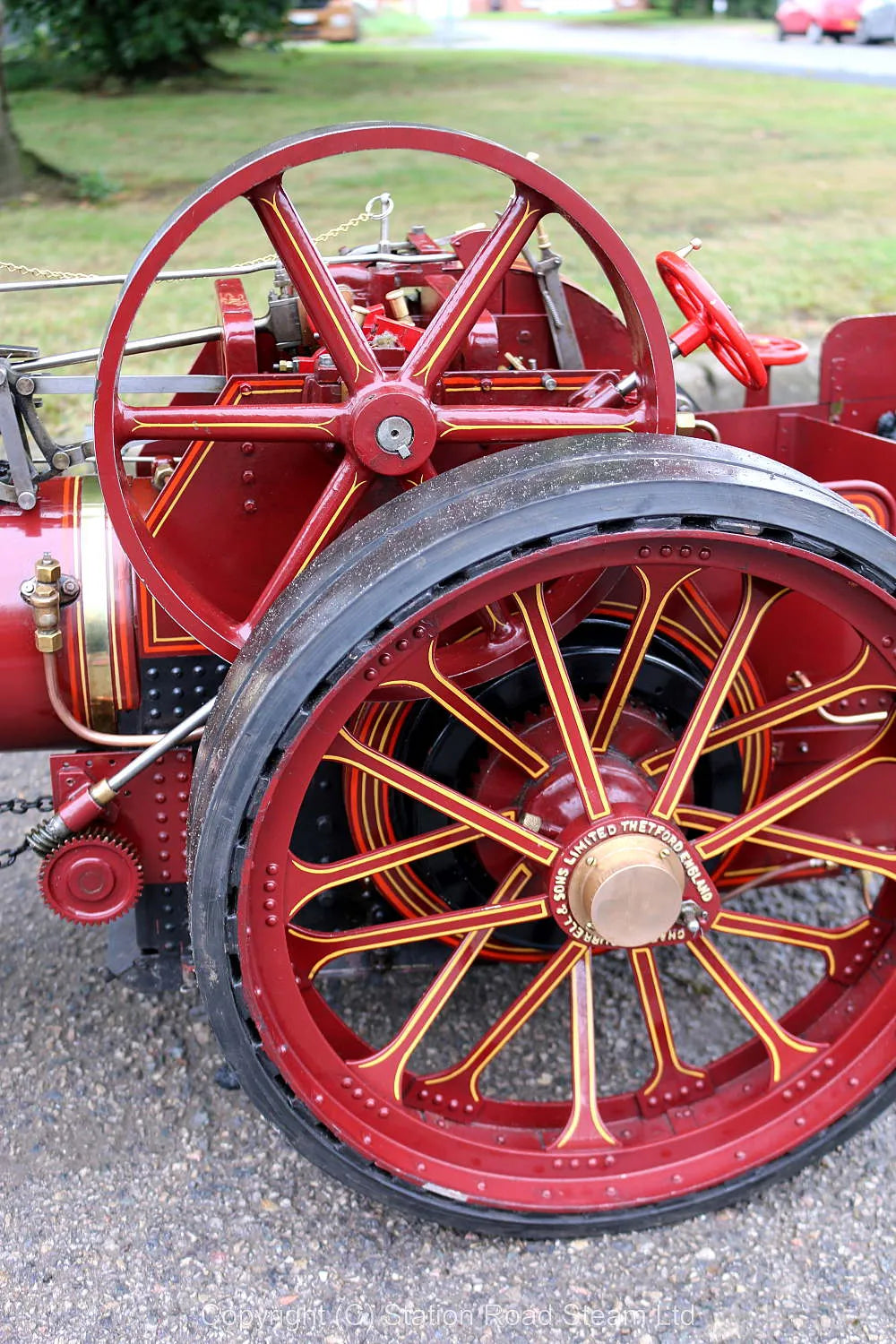 3 inch scale Burrell 6nhp  agricultural engine