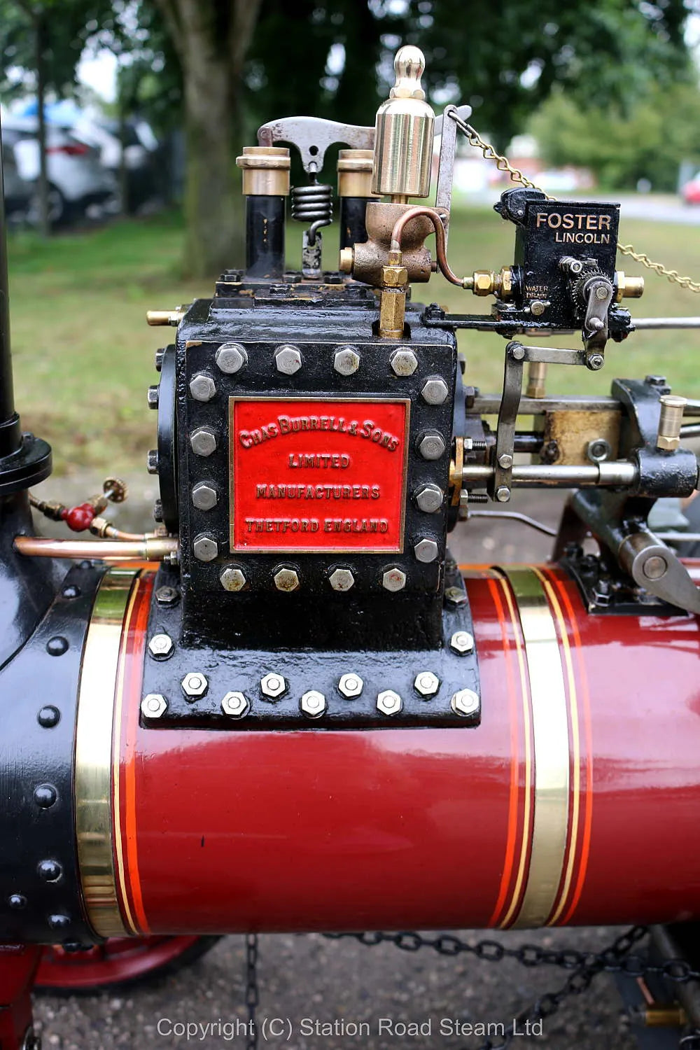 3 inch scale Burrell 6nhp  agricultural engine