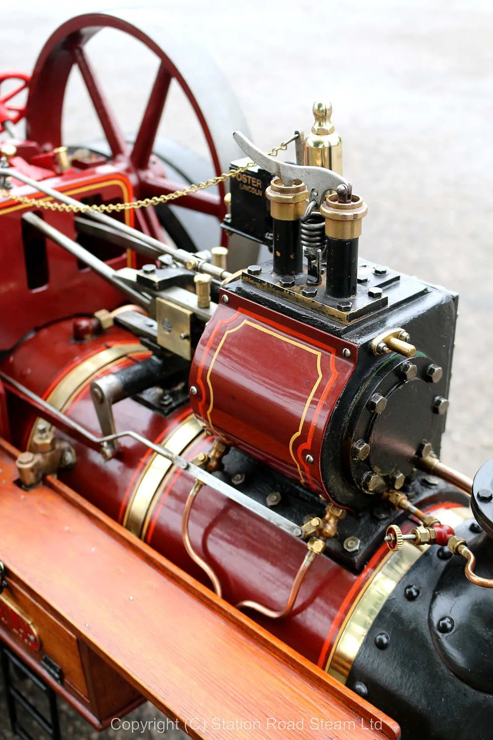 3 inch scale Burrell 6nhp  agricultural engine