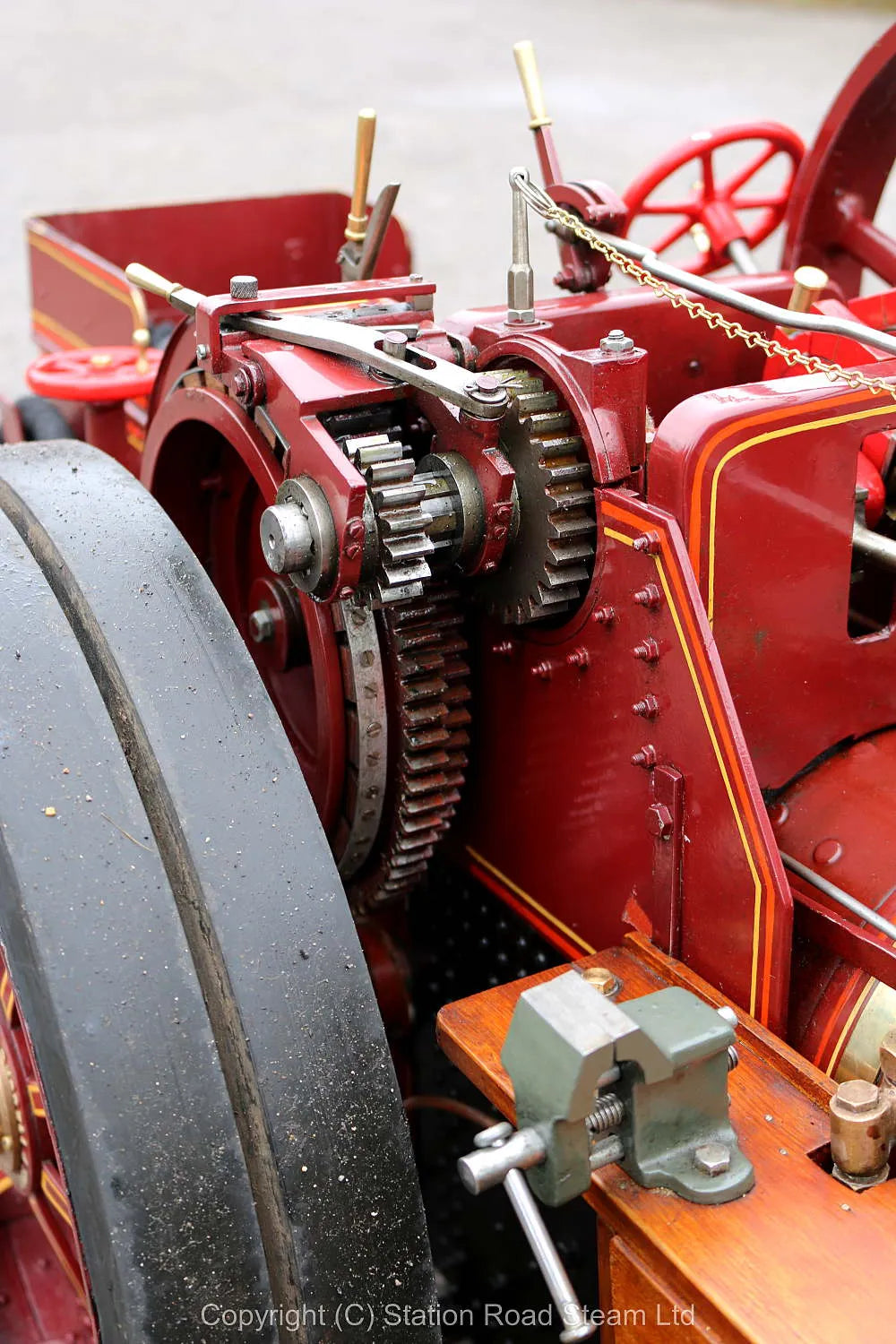 3 inch scale Burrell 6nhp  agricultural engine