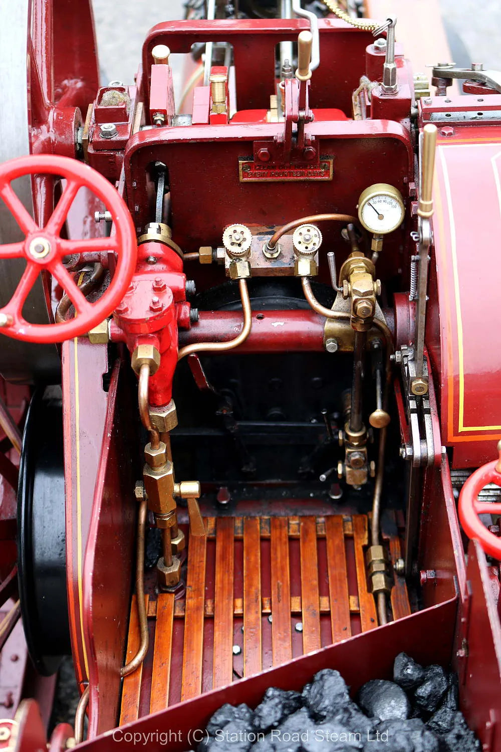 3 inch scale Burrell 6nhp  agricultural engine
