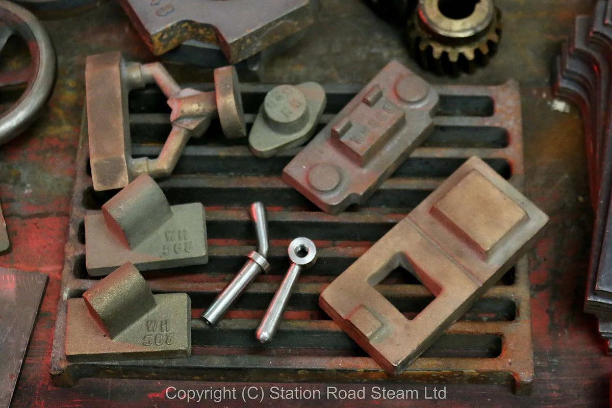 Part-built 4 1/2 inch scale Burrell traction engine