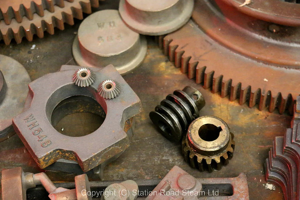 Part-built 4 1/2 inch scale Burrell traction engine