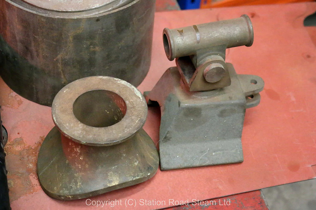 Part-built 4 1/2 inch scale Burrell traction engine