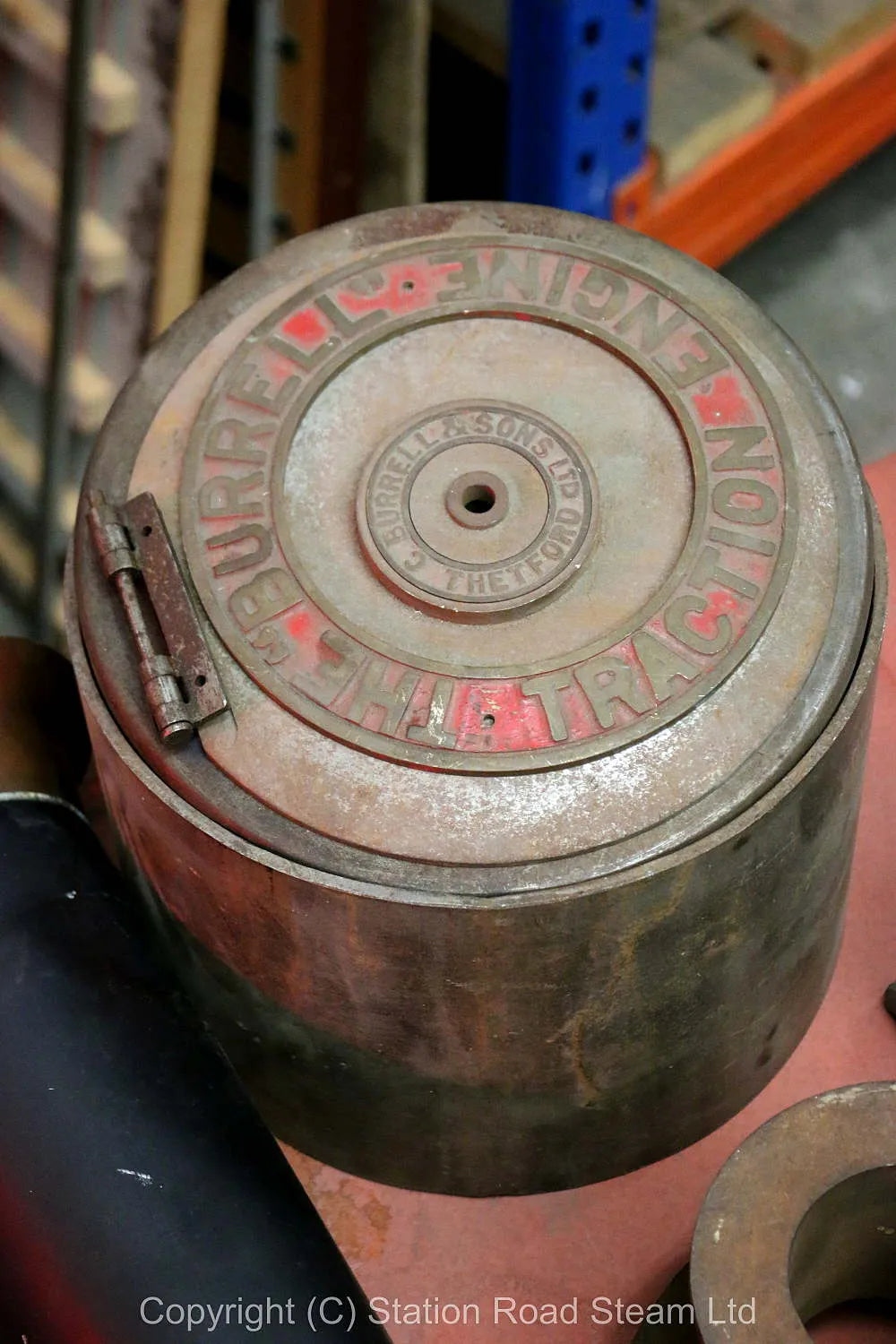 Part-built 4 1/2 inch scale Burrell traction engine