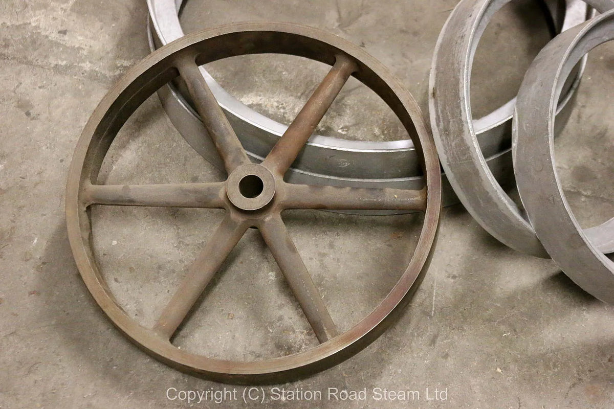 Part-built 4 1/2 inch scale Burrell traction engine