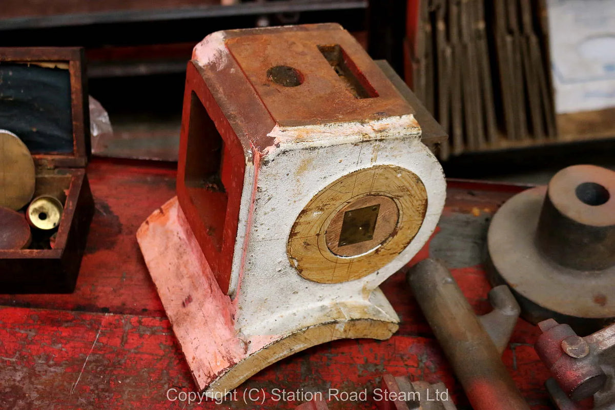 Part-built 4 1/2 inch scale Burrell traction engine
