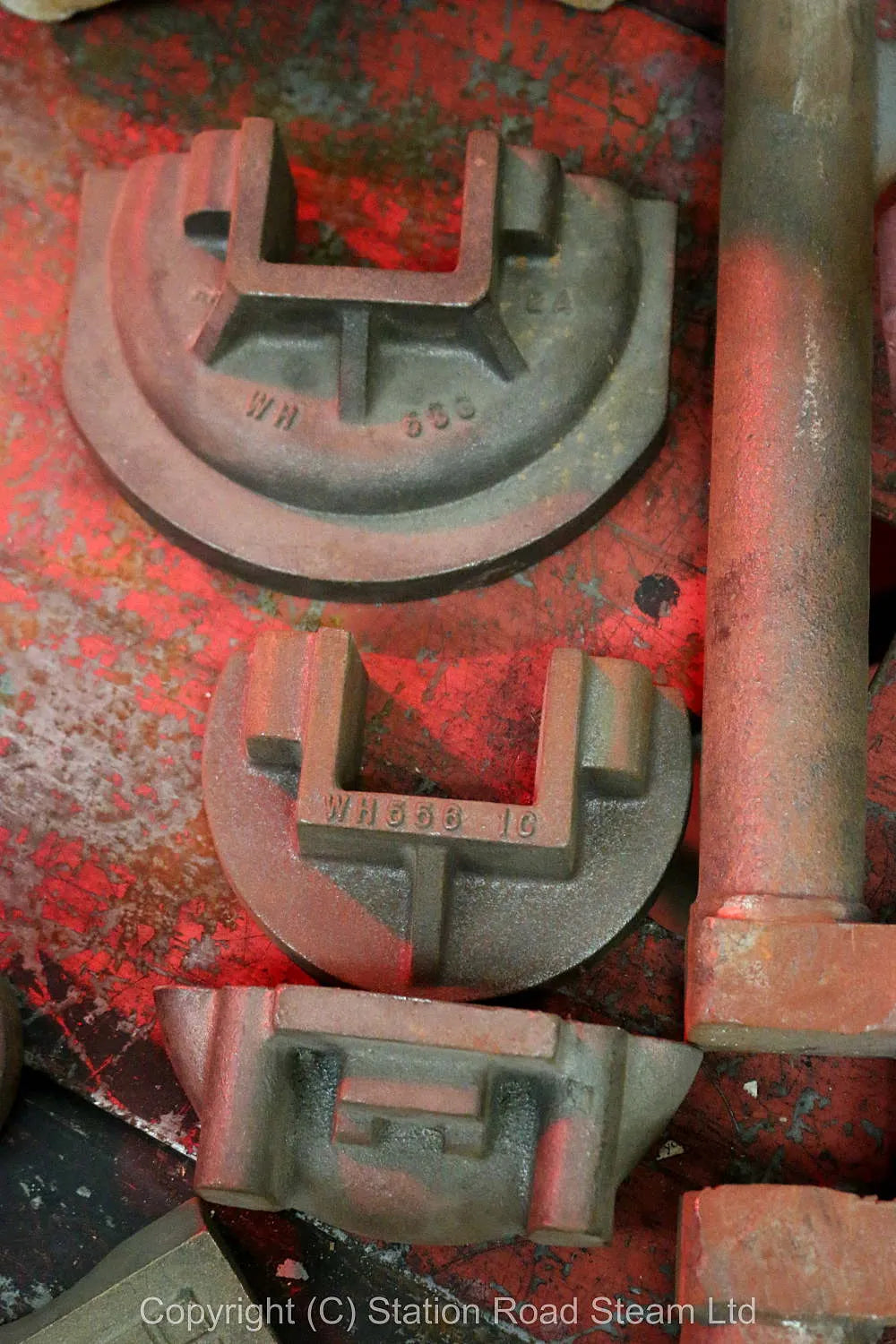 Part-built 4 1/2 inch scale Burrell traction engine