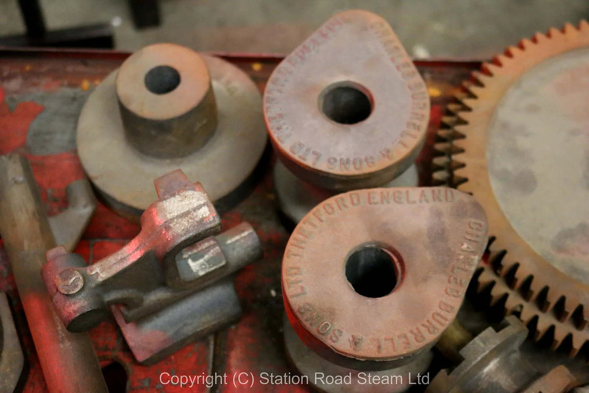 Part-built 4 1/2 inch scale Burrell traction engine