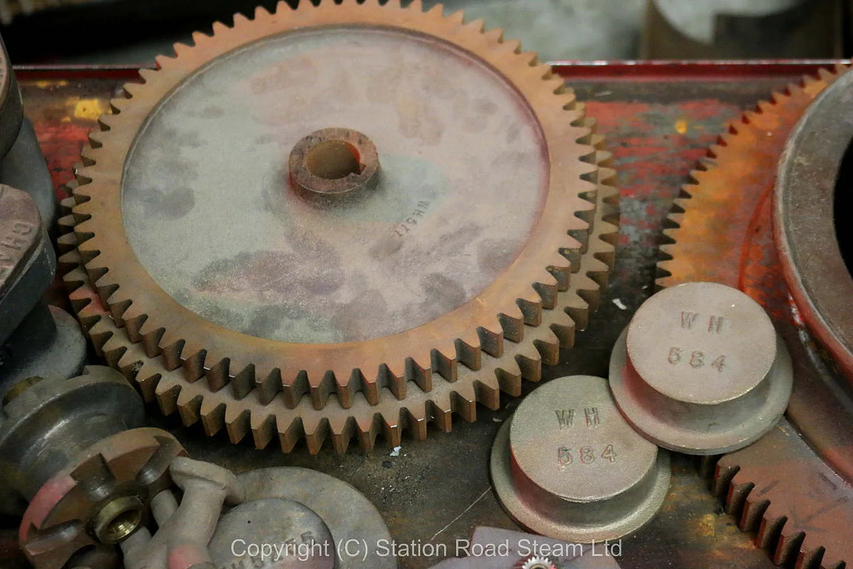 Part-built 4 1/2 inch scale Burrell traction engine