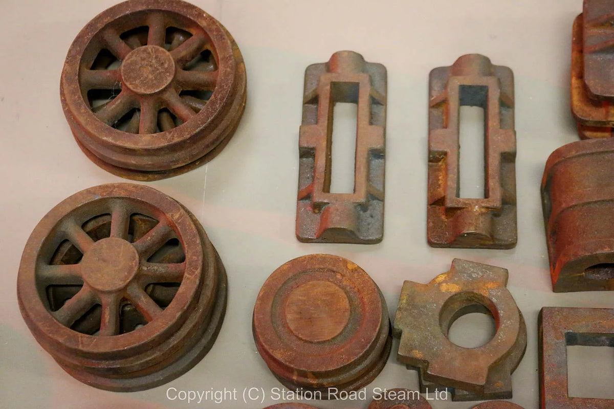 Assorted 7 1/4 inch gauge castings