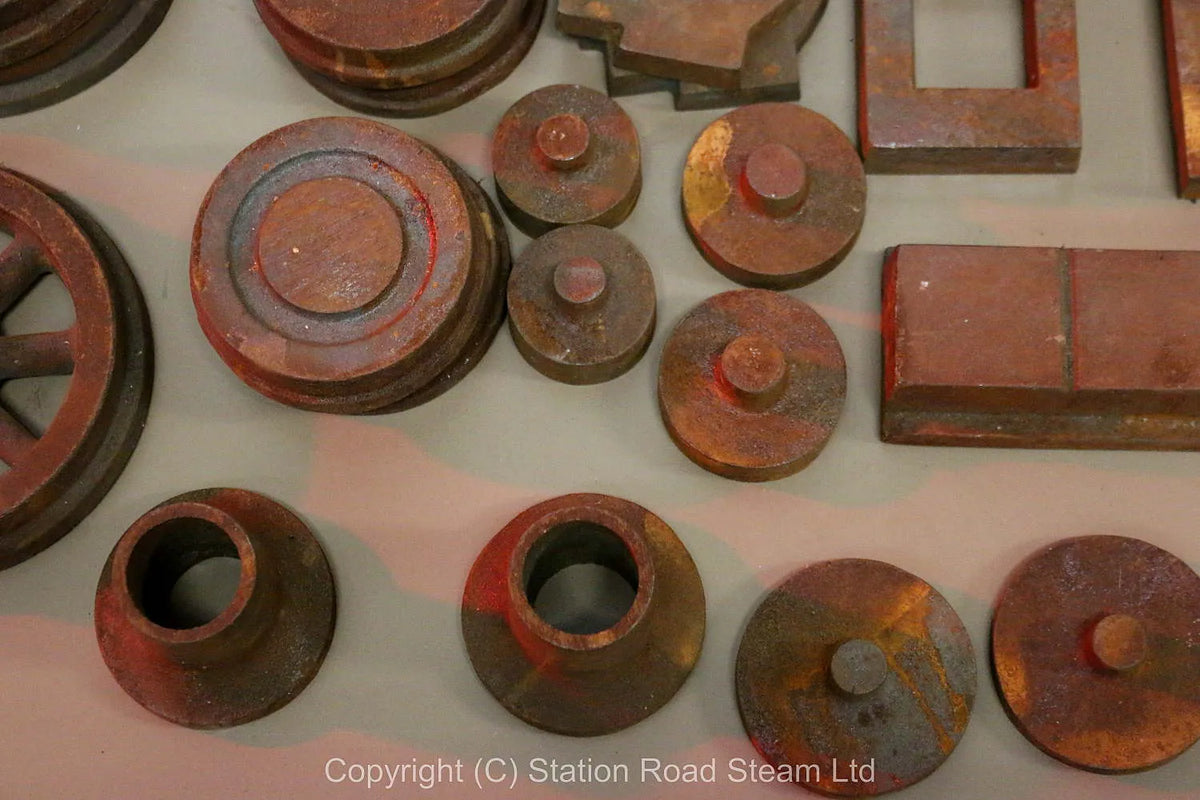 Assorted 7 1/4 inch gauge castings