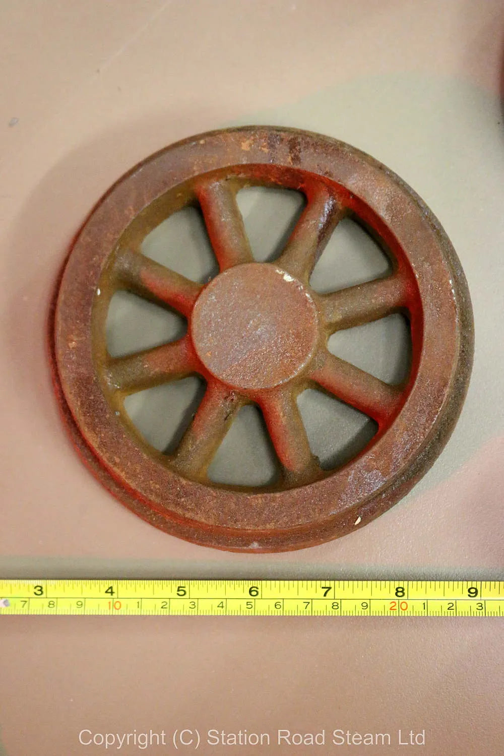 Assorted 7 1/4 inch gauge castings