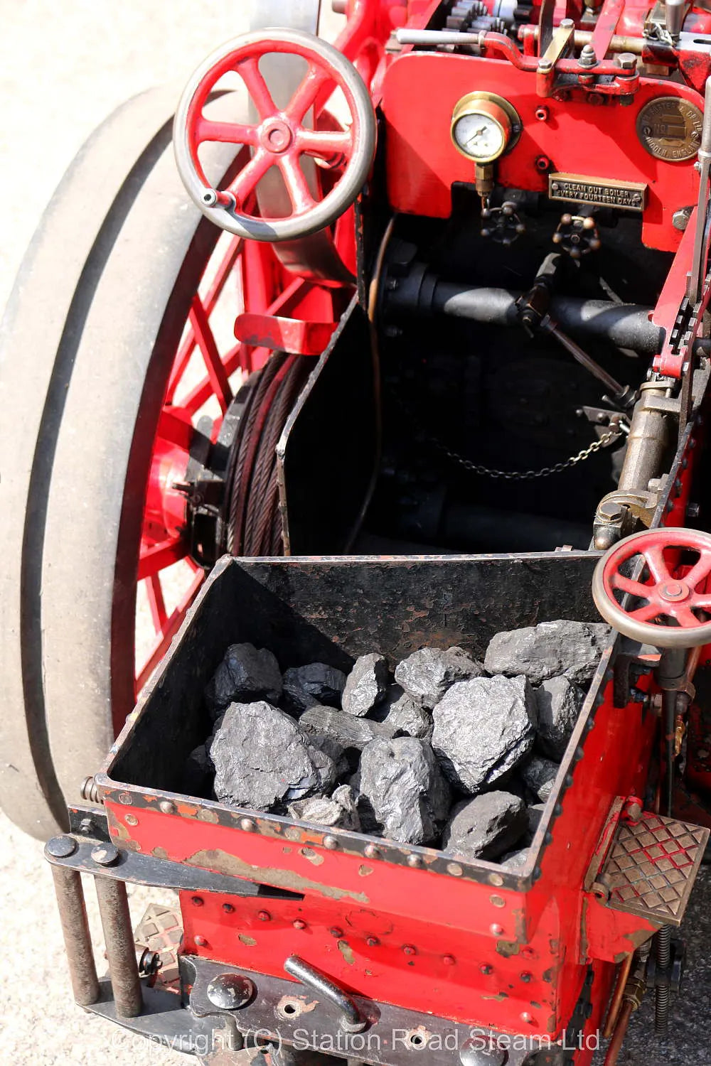 4 inch scale Foster Traction Engine
