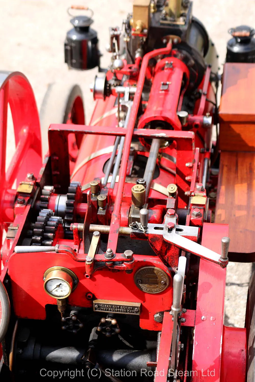 4 inch scale Foster Traction Engine