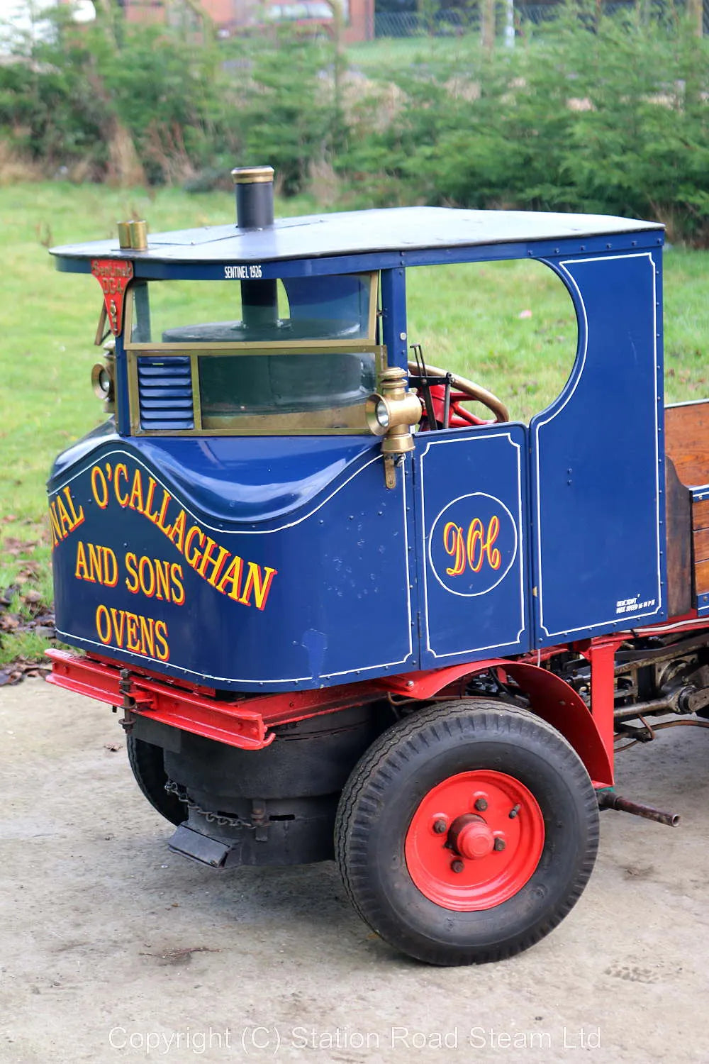 4 inch scale Sentinel steam wagon