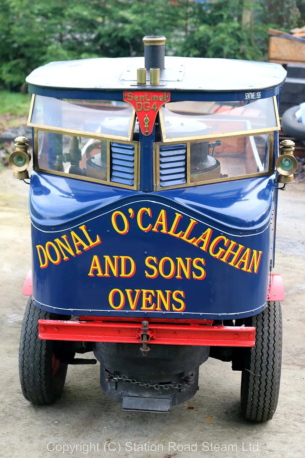4 inch scale Sentinel steam wagon
