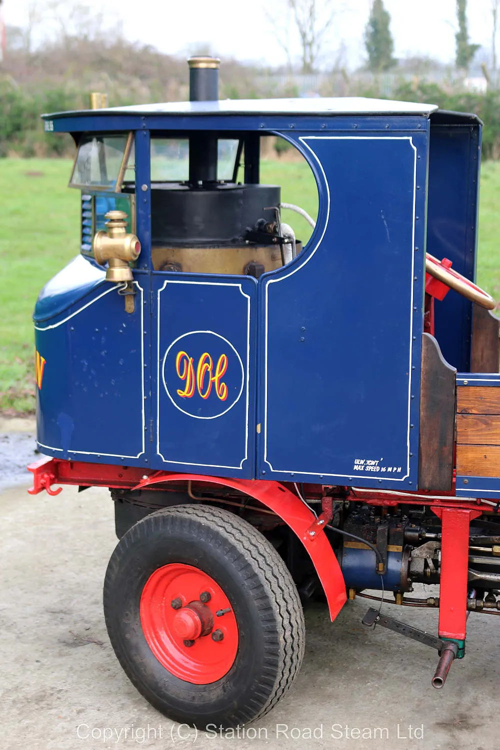 4 inch scale Sentinel steam wagon