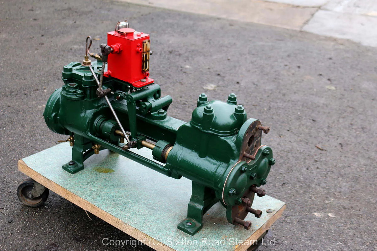 Hayward Tyler duplex steam pump with Manzel lubricator