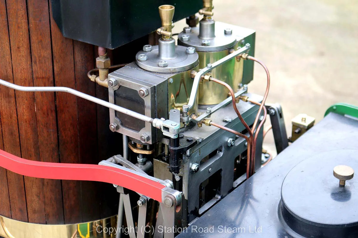7 1/4 inch narrow gauge vertical boiler 0-4-2