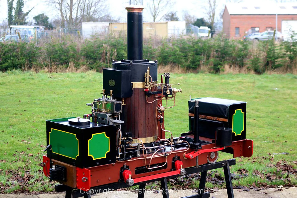 7 1/4 inch narrow gauge vertical boiler 0-4-2