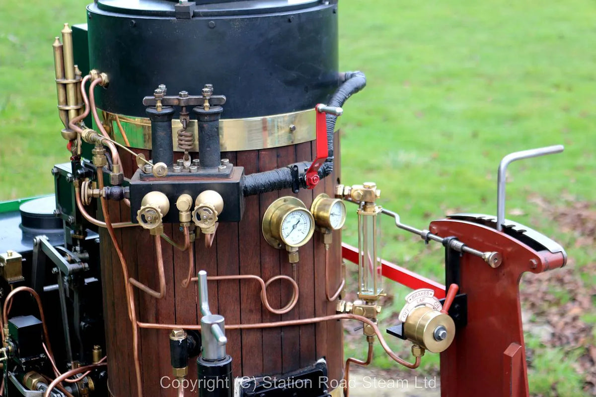 7 1/4 inch narrow gauge vertical boiler 0-4-2