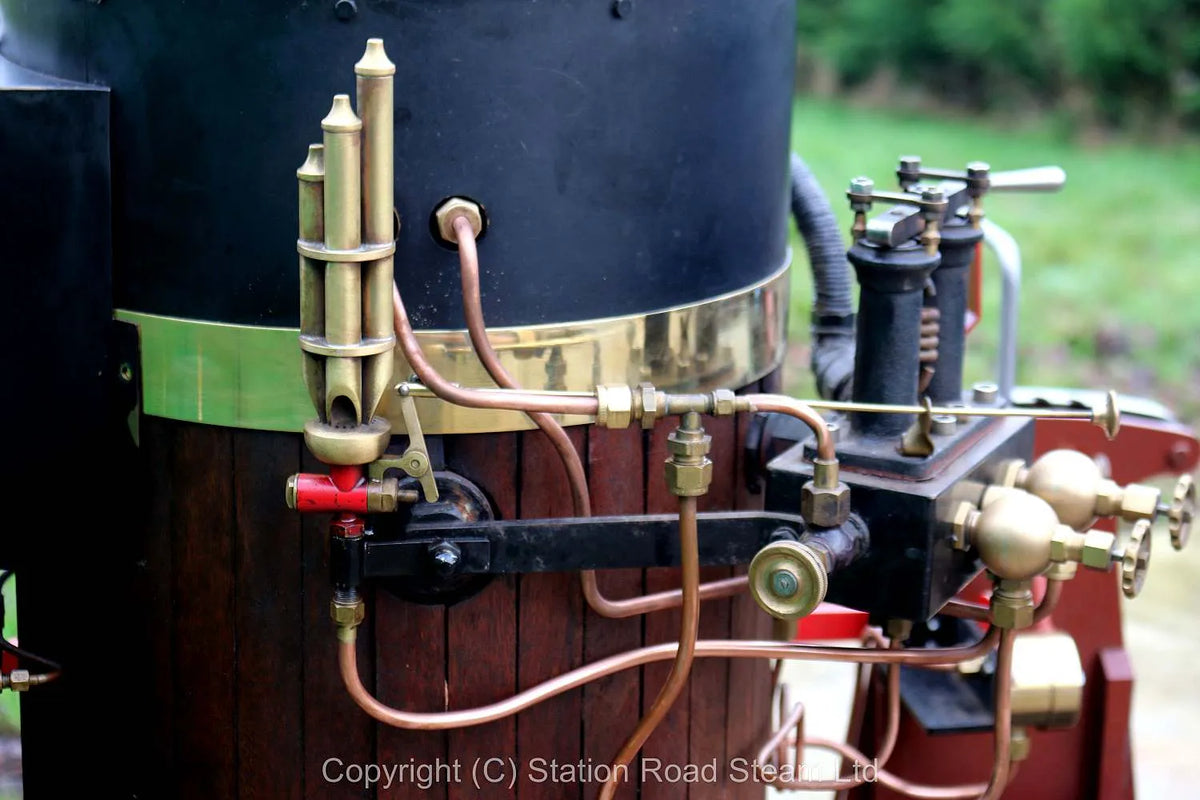 7 1/4 inch narrow gauge vertical boiler 0-4-2