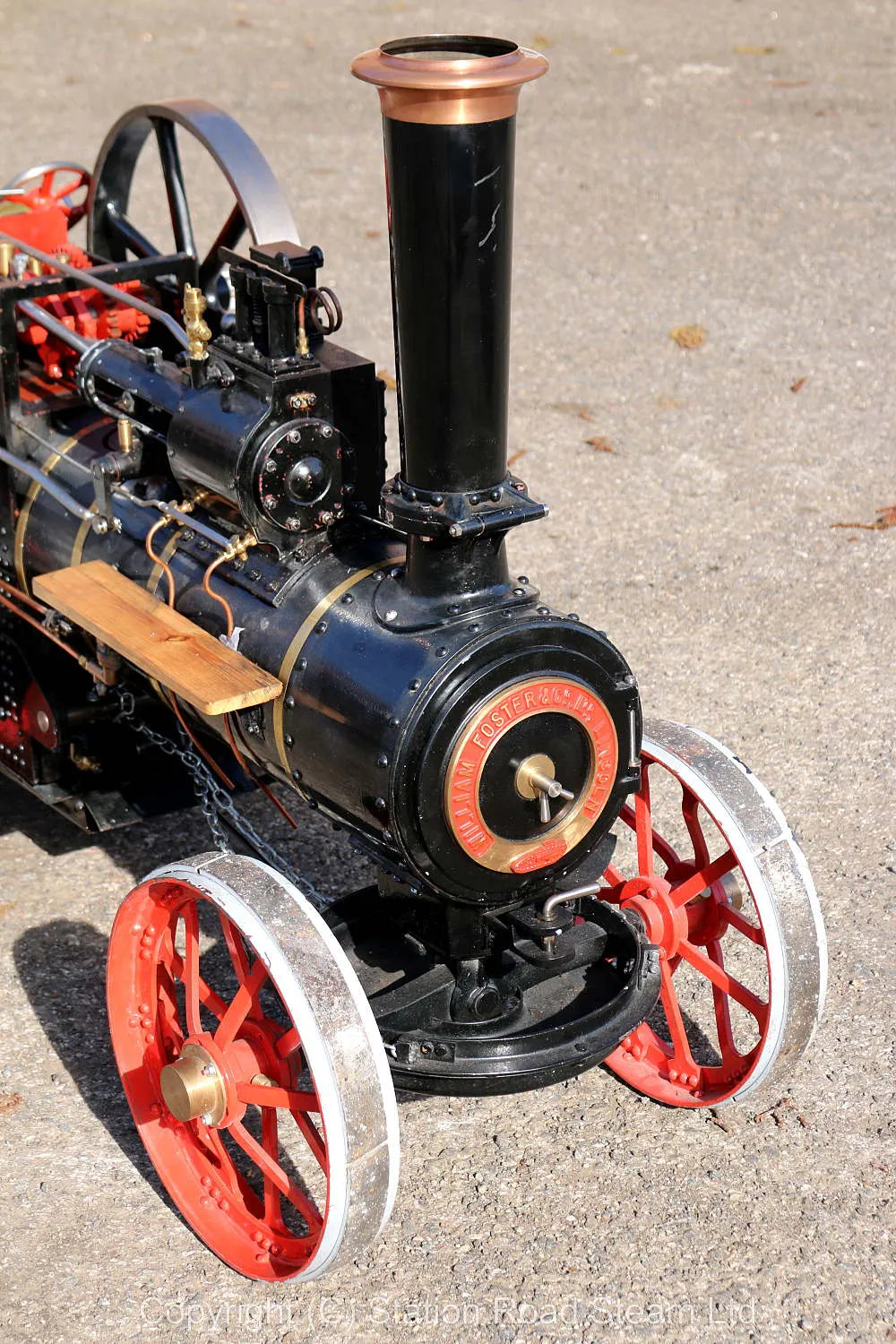 3 inch scale Foster agricultural engine