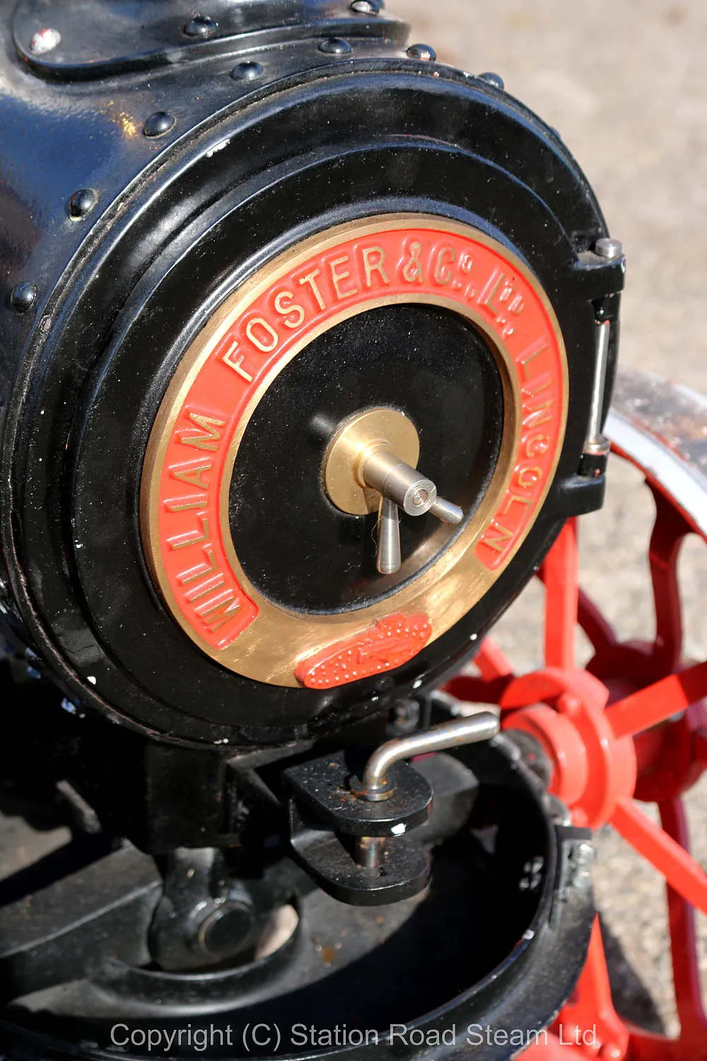 3 inch scale Foster agricultural engine