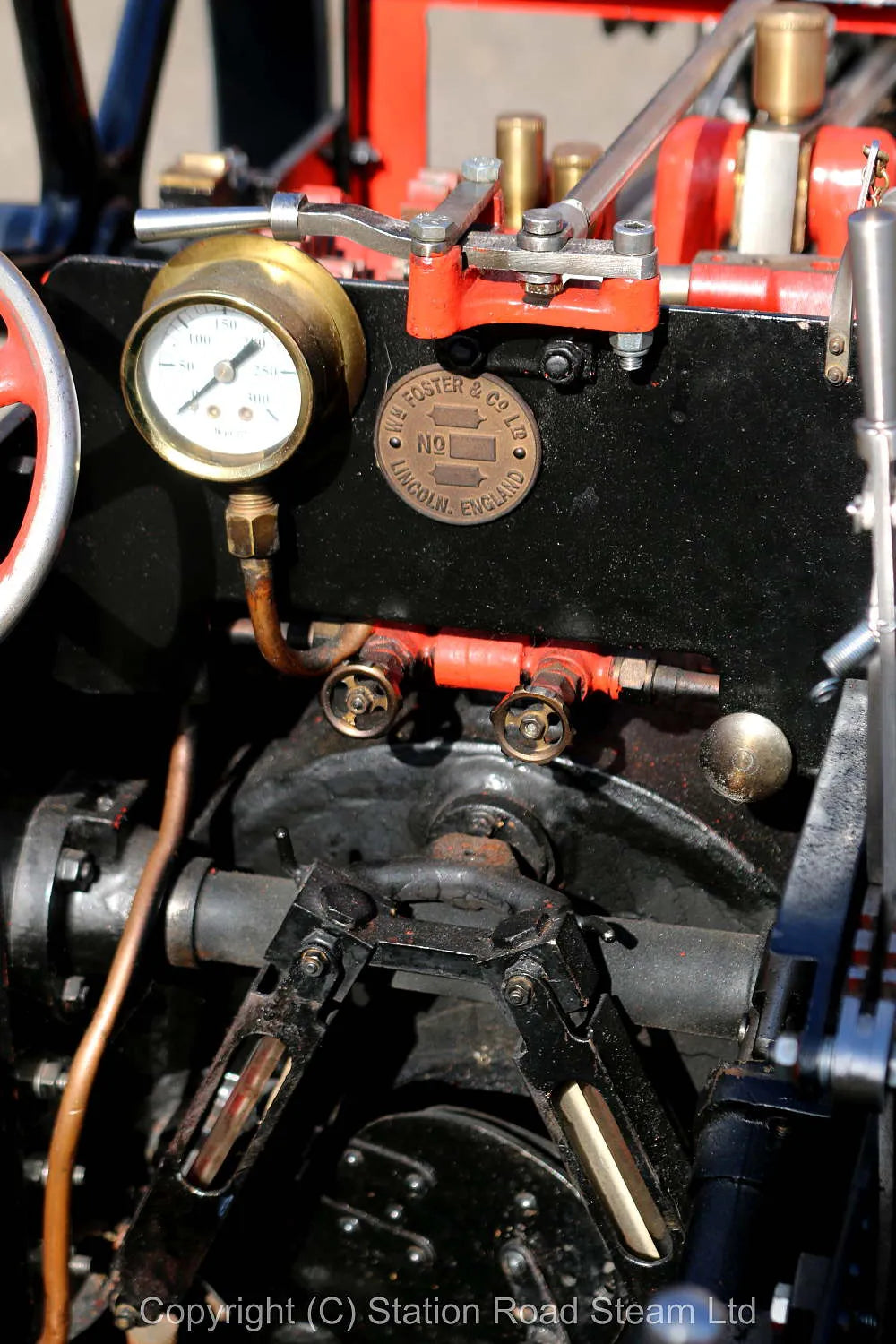 3 inch scale Foster agricultural engine