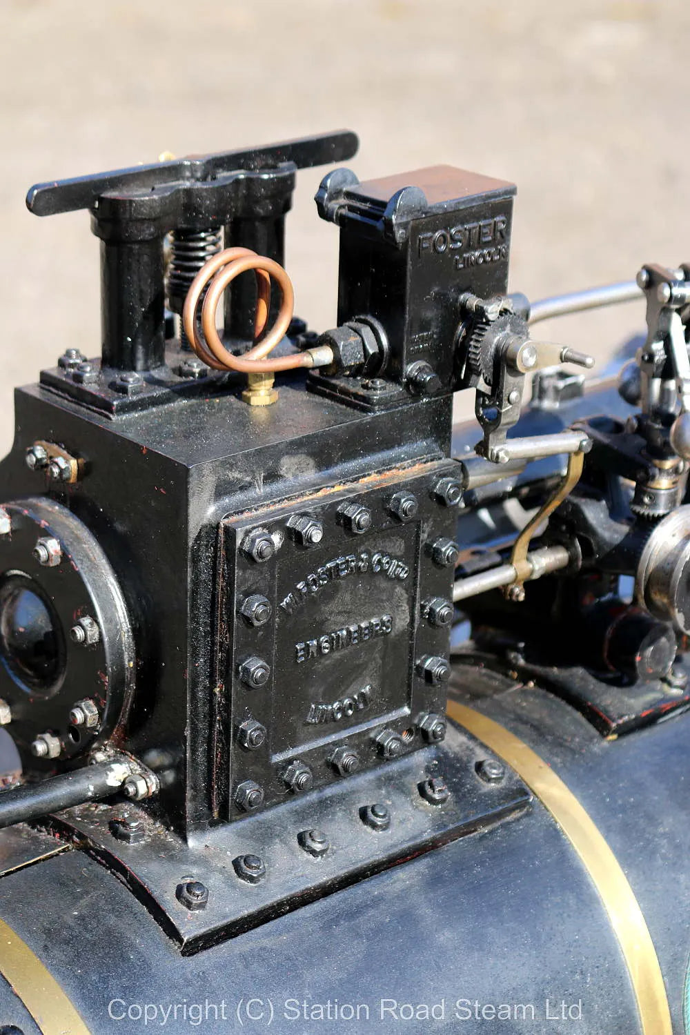 3 inch scale Foster agricultural engine
