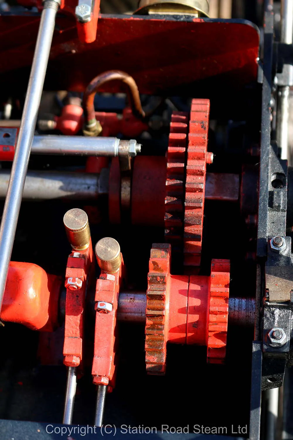 3 inch scale Foster agricultural engine