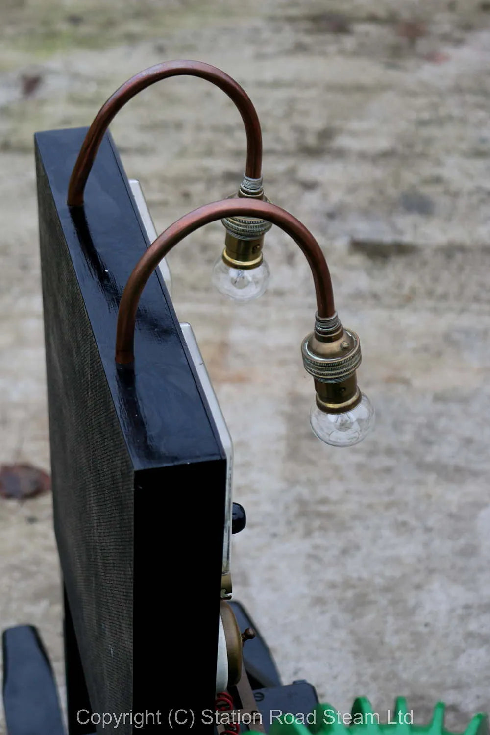 Wolseley WD8 engine with 24V dynamo & lighting board