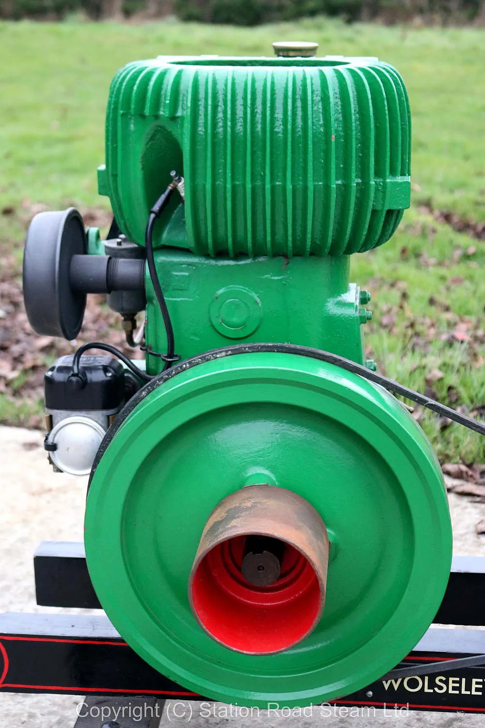 Wolseley WD8 engine with 24V dynamo & lighting board
