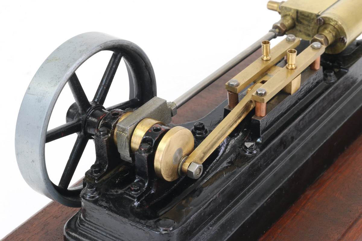 Scratch built S50 type horizontal engine