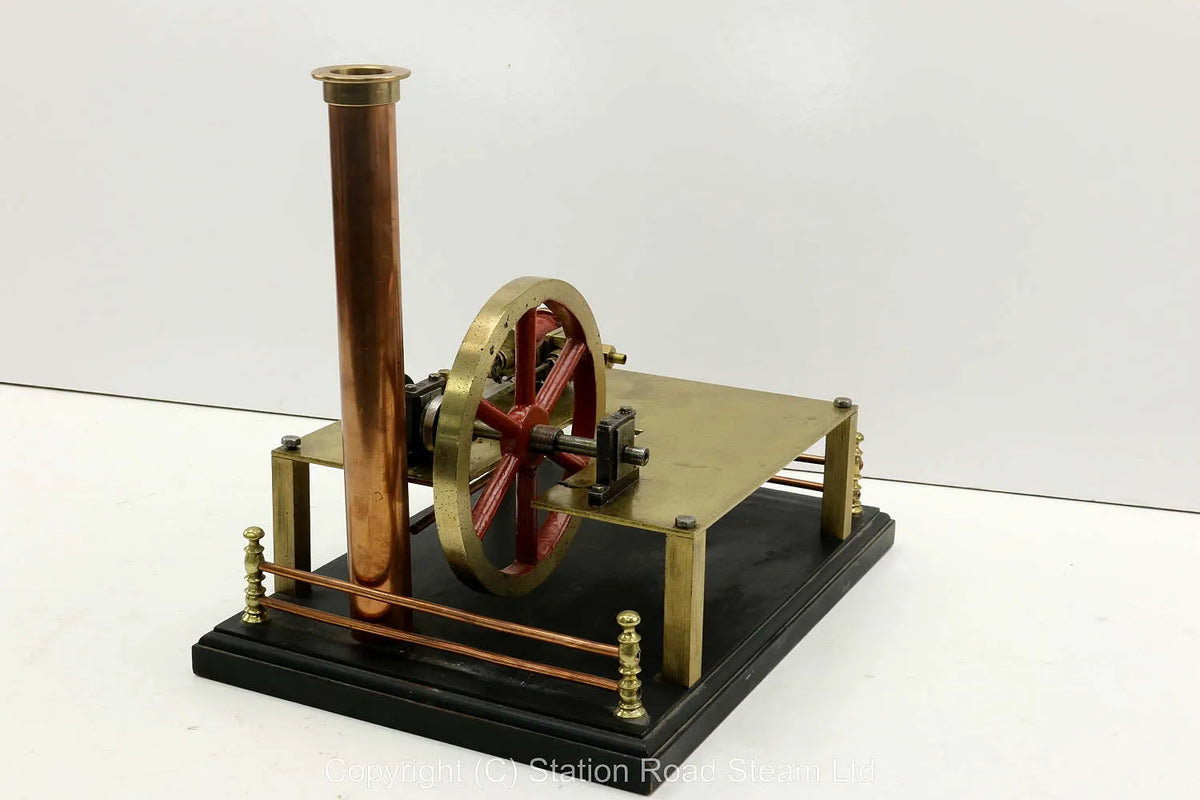 Vintage horizontal engine on later base