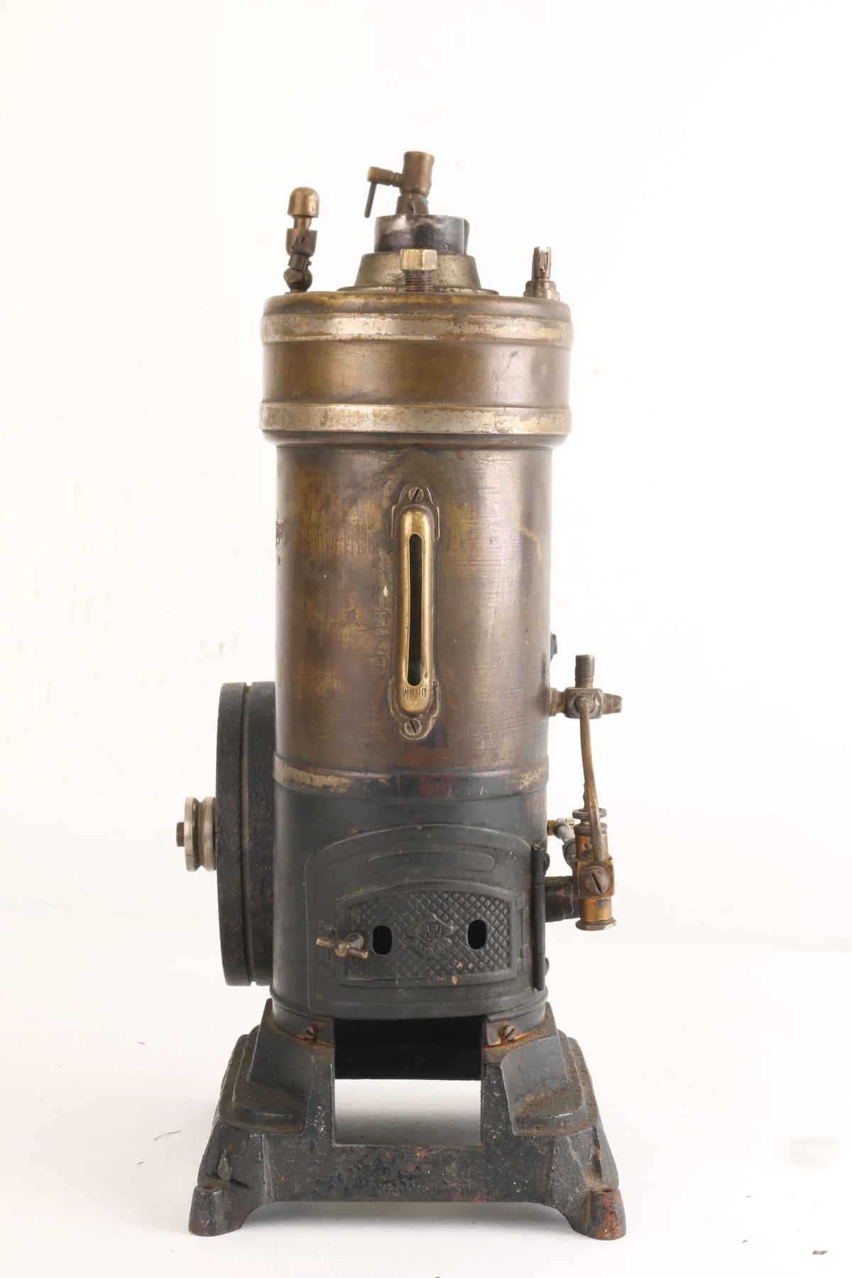 Bing vertical engine with pump for restoration