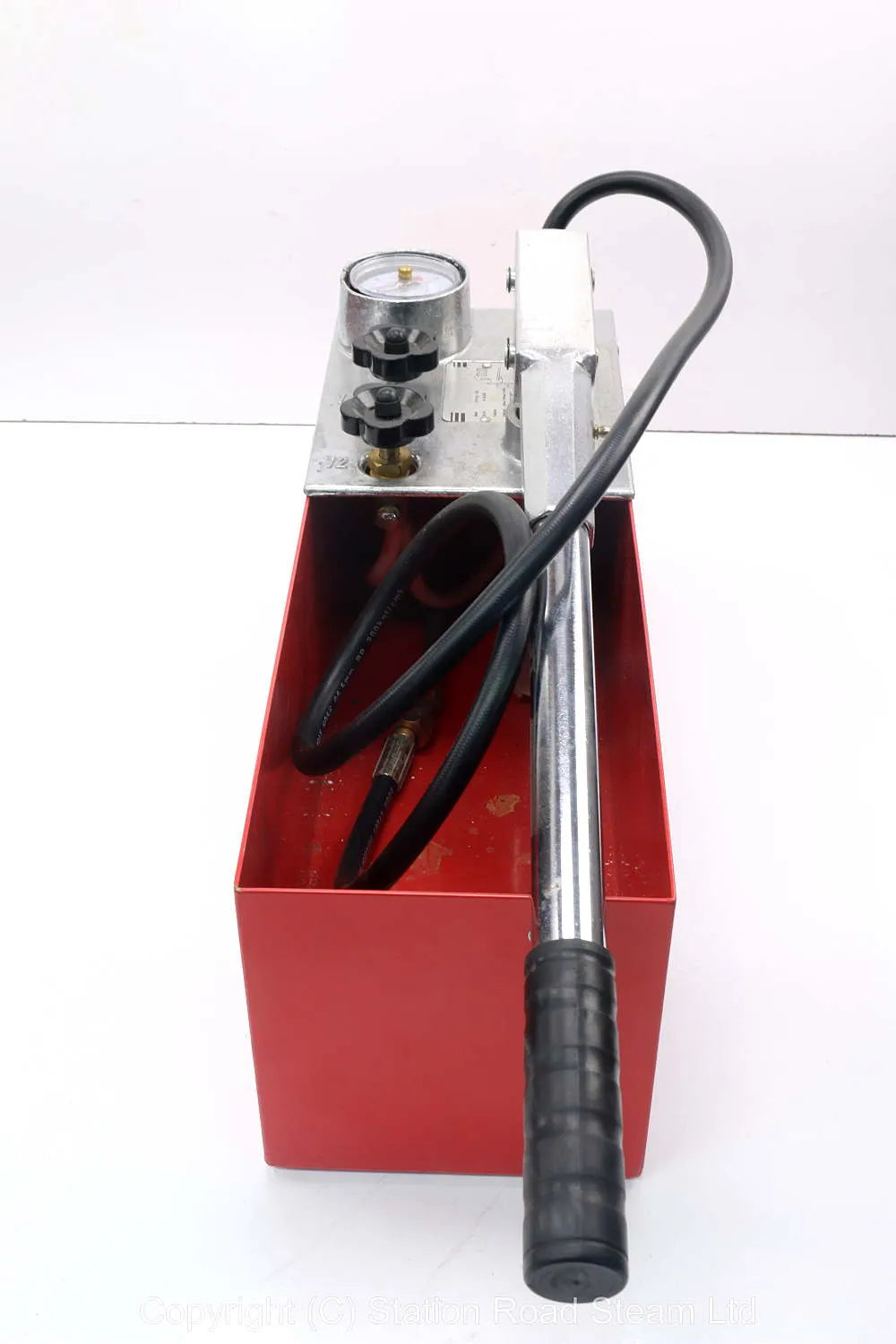 Boiler test pump